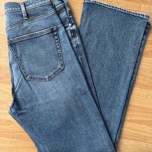 Silver Jeans Women's Flare Thick Jeans Denim Stretch size 34Wx33 High Rise